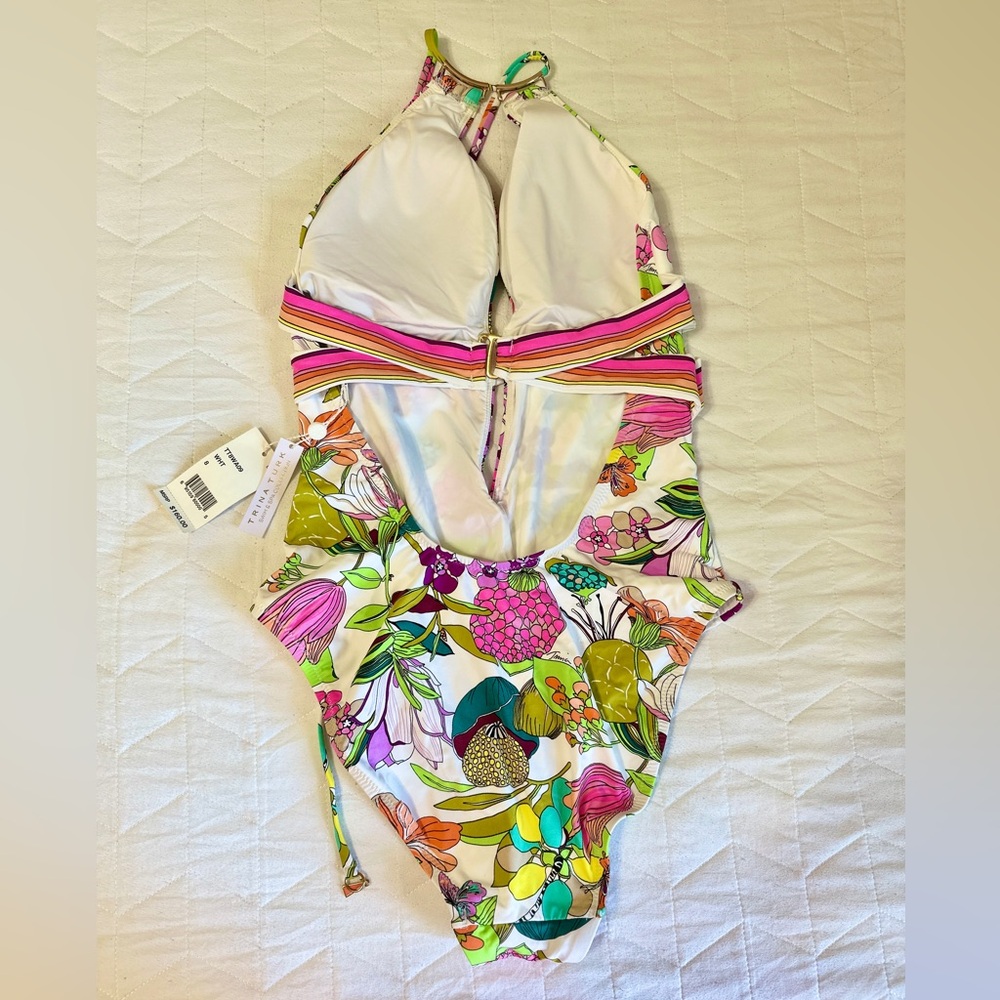 Trina Turk Floral Swimwear - Picture 2 of 2